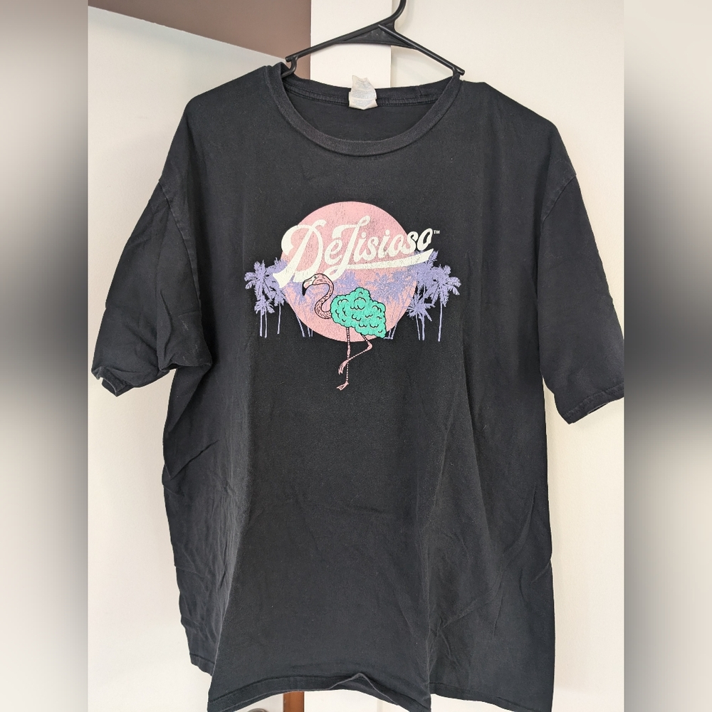 Delicioso Flamingo Kush Cannabis T Shirt XL